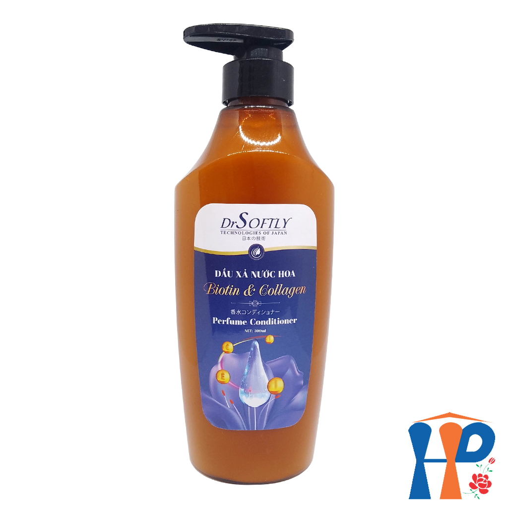 Dầu xả nước hoa Biotin & Collagen DrSoftly - Perfume Conditioner 500ml