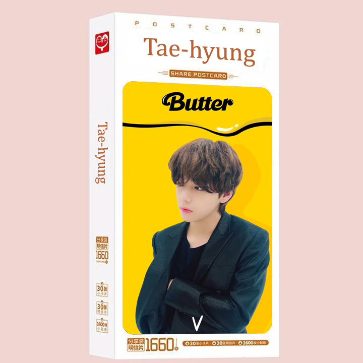 Postcard V BTS butter