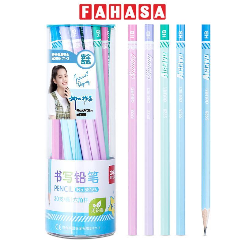Bút Chì HB - Deli 58166 (Mẫu Màu Giao Ngẫu Nhiên)