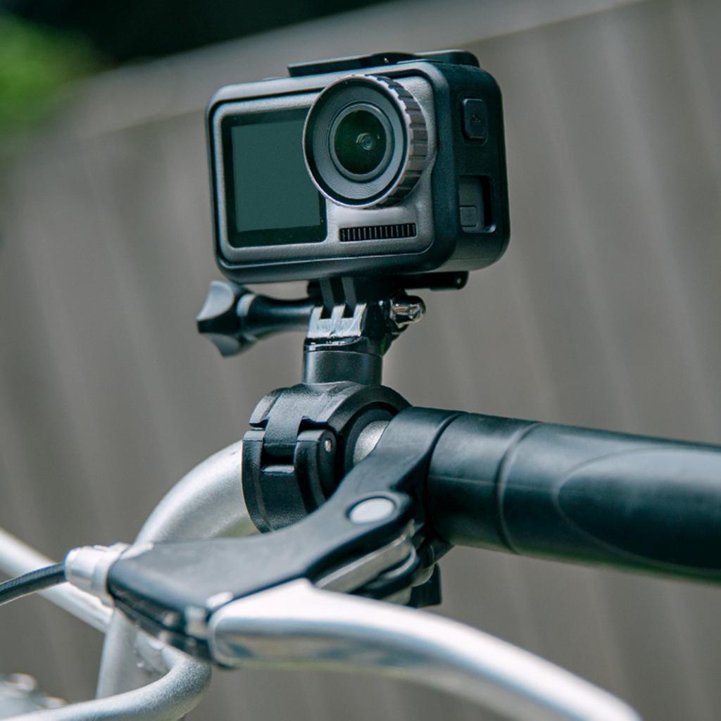 Motorcycle Bike Handlebar Mount Camera Holder Clip For DJI Osmo Action