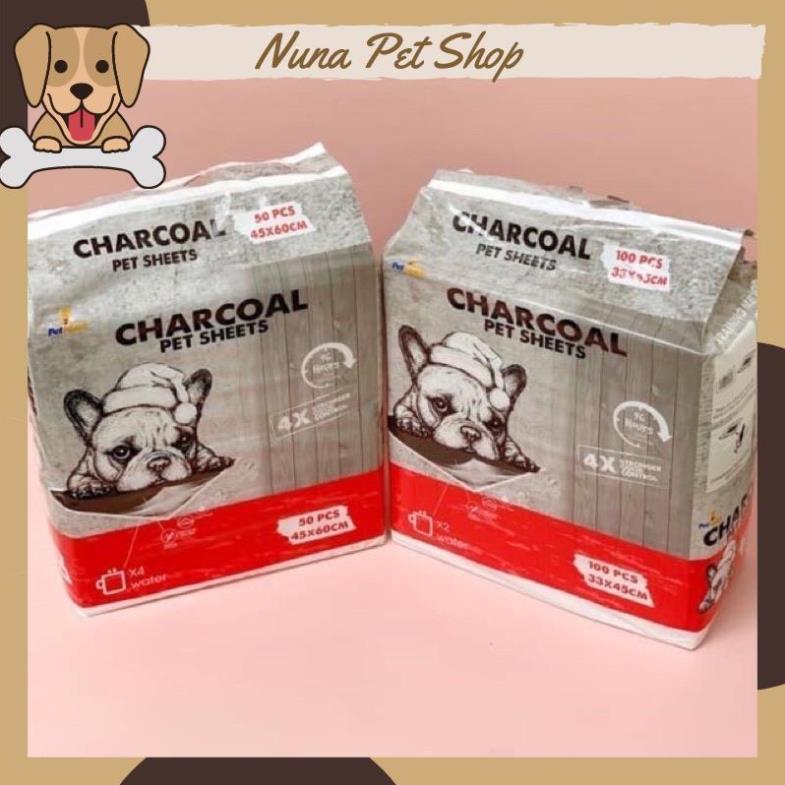 Tã lót chuồng cho chó mèo Charcoal than hoạt tính