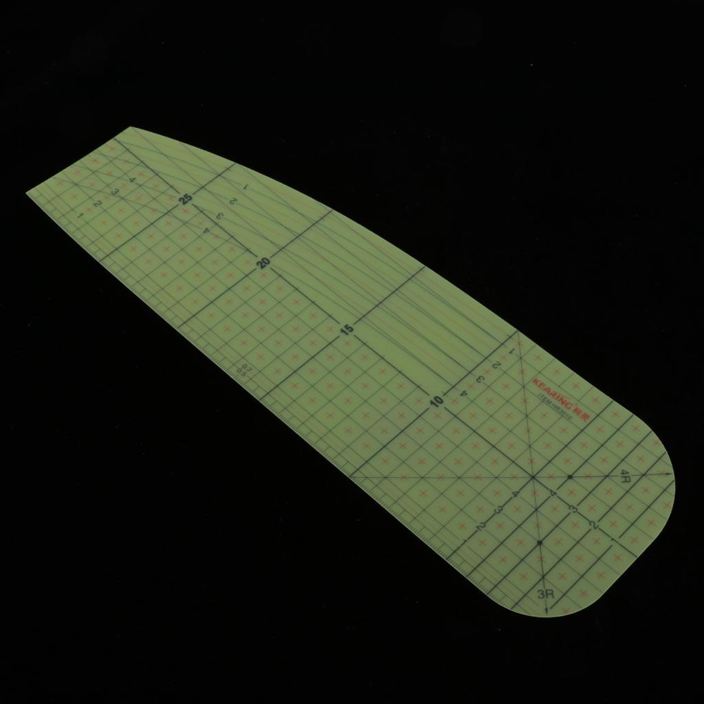 May Quilting Thước Miếng Dán Cường Lực Cai Trị Cho Thợ May Ủi/May/Thủ Công