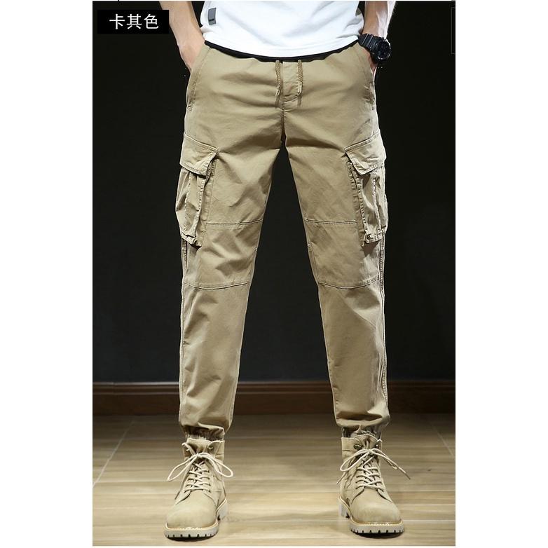 Jogger kaki lưng chun cao cấp co dãn 4 chiều nhập khẩu trực tiếp QC