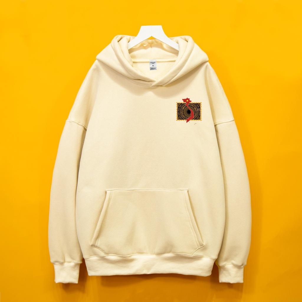 Áo nỉ HOODIE VIỆT NAM THỐNG NHẤT DOGO shop ,Áo hoodie nỉ bông cotton unisex