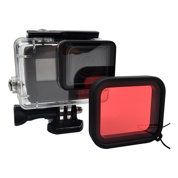 Bộ Lọc Red Cho Gopro Hero4/3+ - Hàng Nhập Khẩu