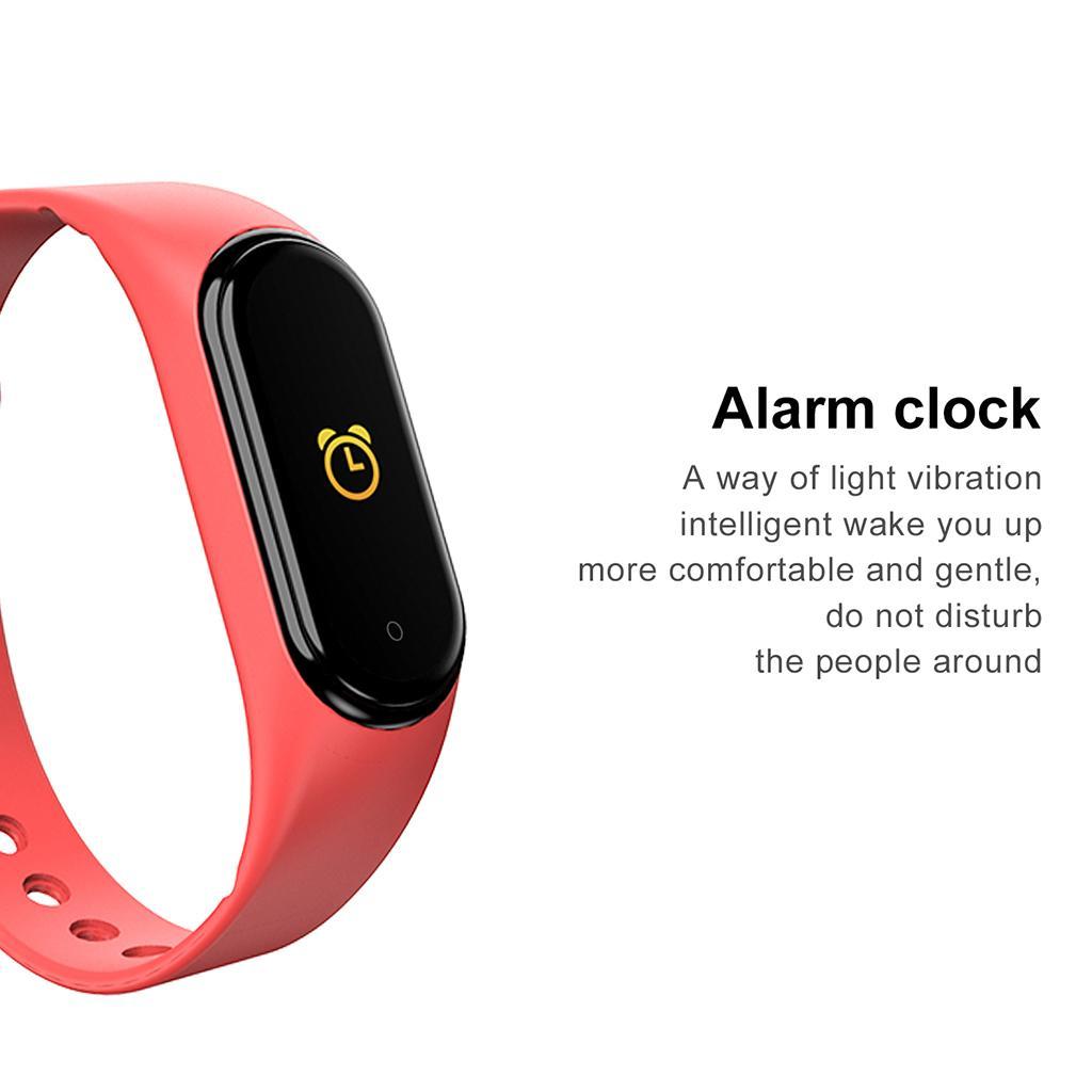 3X Smart Wristband Fitness Tracker Sport Watch Bracelet Touch Screen Red