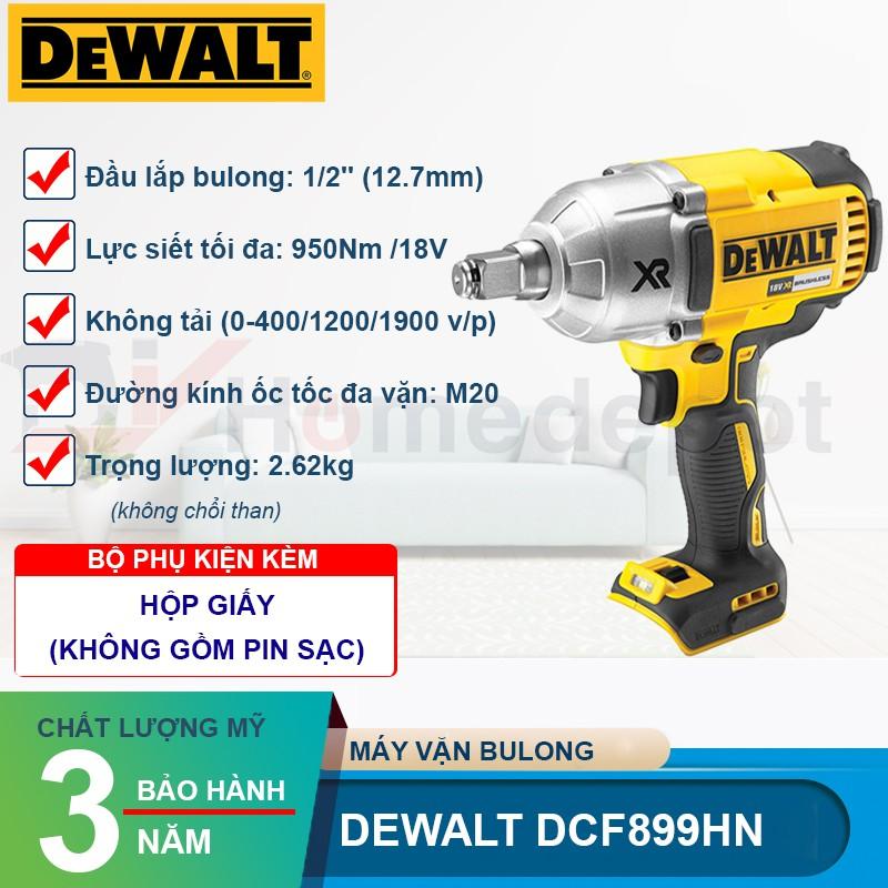 Máy vặn bu lông động lực pin 18V Dewalt DCF899 (BODY)