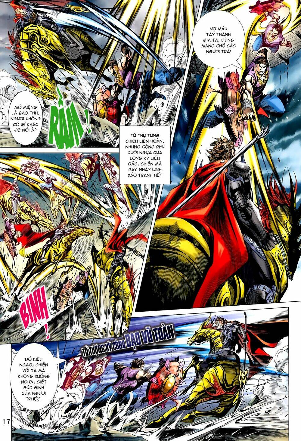 thần binh vấn thiên chapter 14 17