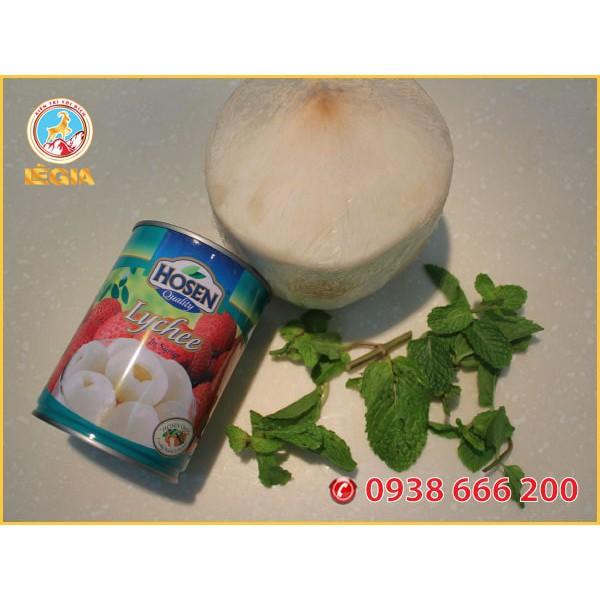 Vải Ngâm nướcđường Hosen 565G