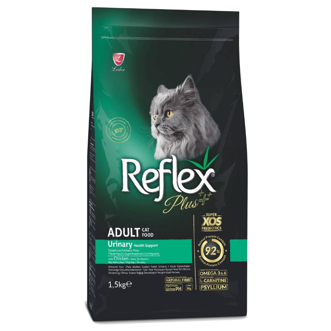 Thức ăn cho mèo Reflex Plus Adult Cat Food Urinary Chicken (1,5kg)