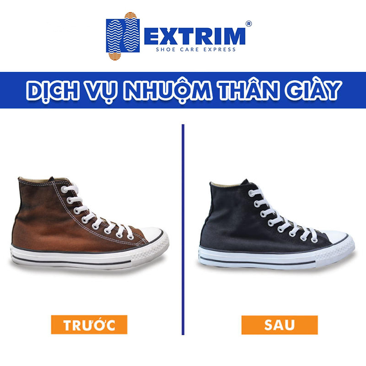 - Vệ sinh giày EXTRIM Giảm 50% Nước hoa cho Giày cho đơn hàng từ 500k