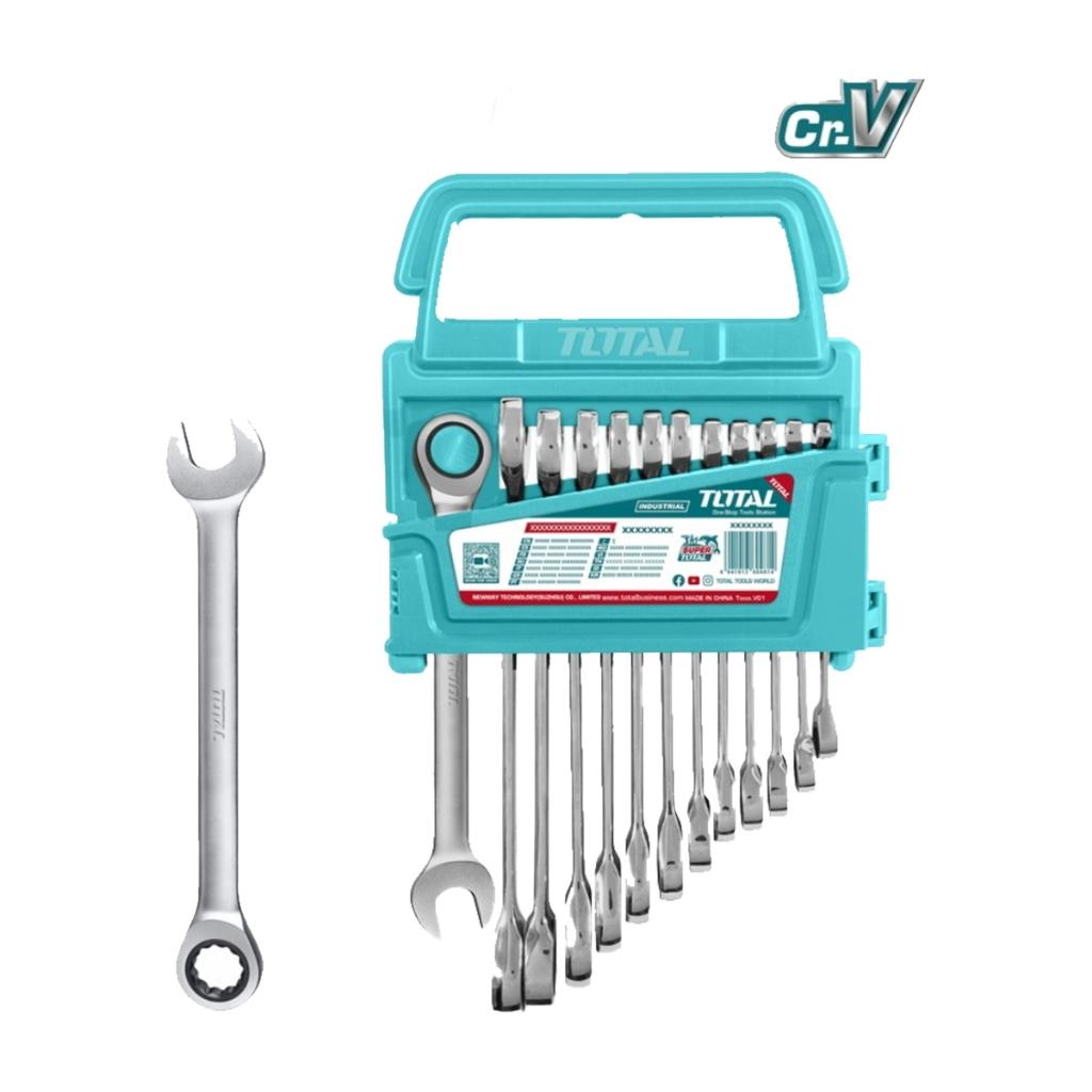 BỘ 12 CỜ LÊ VÒNG MIỆNG XOAY CHIỀU TOTAL THT102RK0126 - HÀNG CHÍNH HÃNG