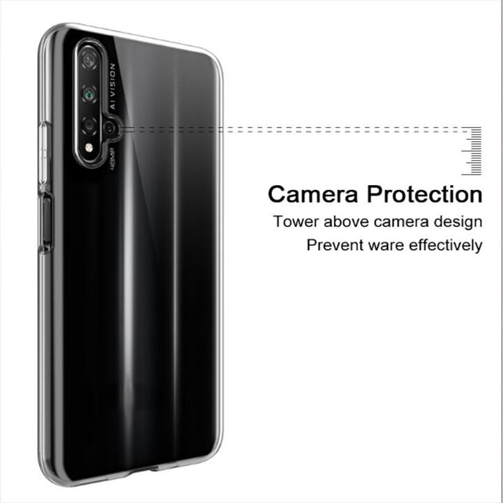 Ốp lưng dẻo silicon trong suốt dành cho Huawei Nova 5