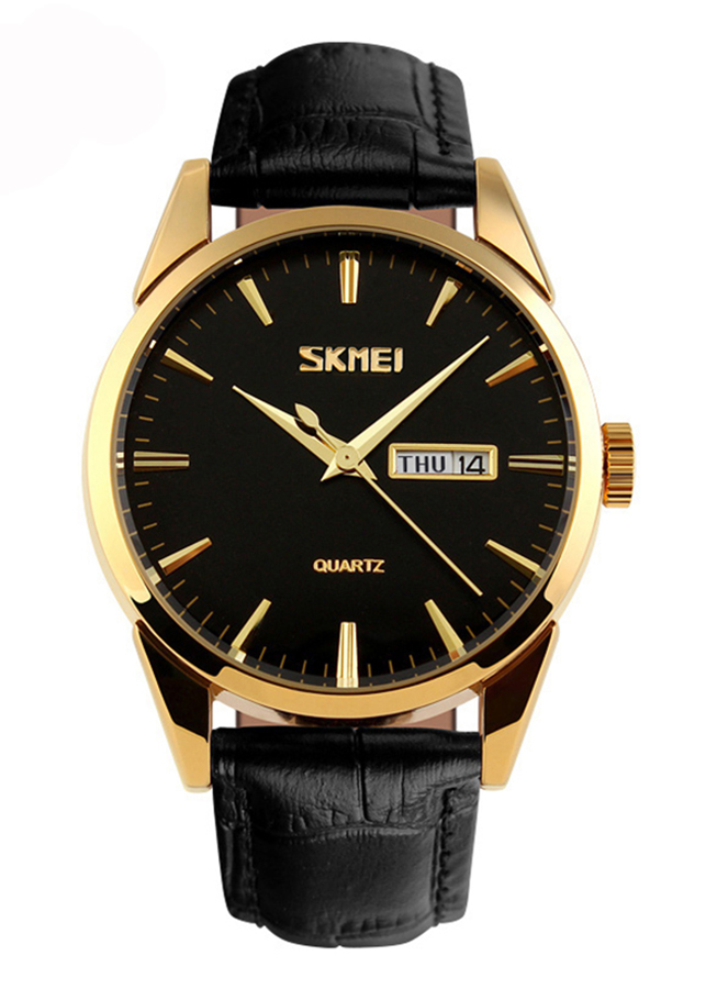 Đồng hồ nam dây da Skmei 9073
