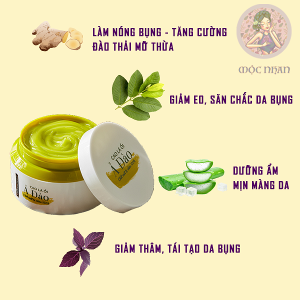 Cao lá ổi Mộc Nhan săn chắc, thon gọn các vùng da, giảm eo hiệu quả 150gr