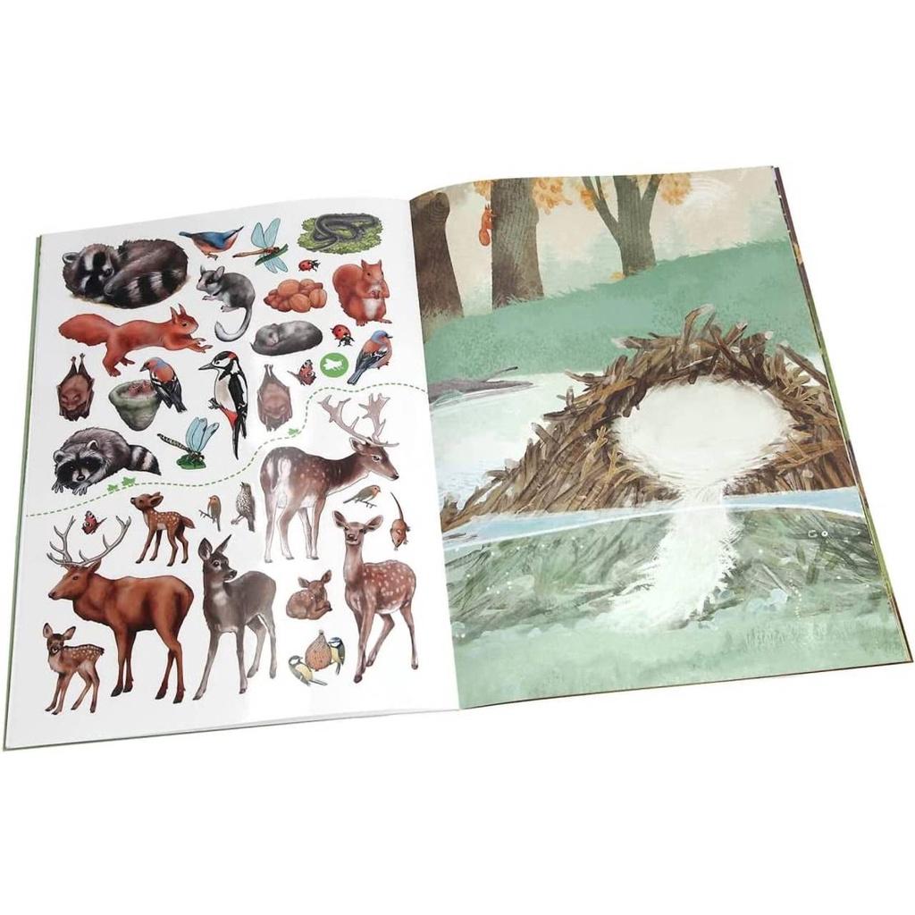 Đồ chơi tranh ảnh sticker Wild Forest TOPMODEL