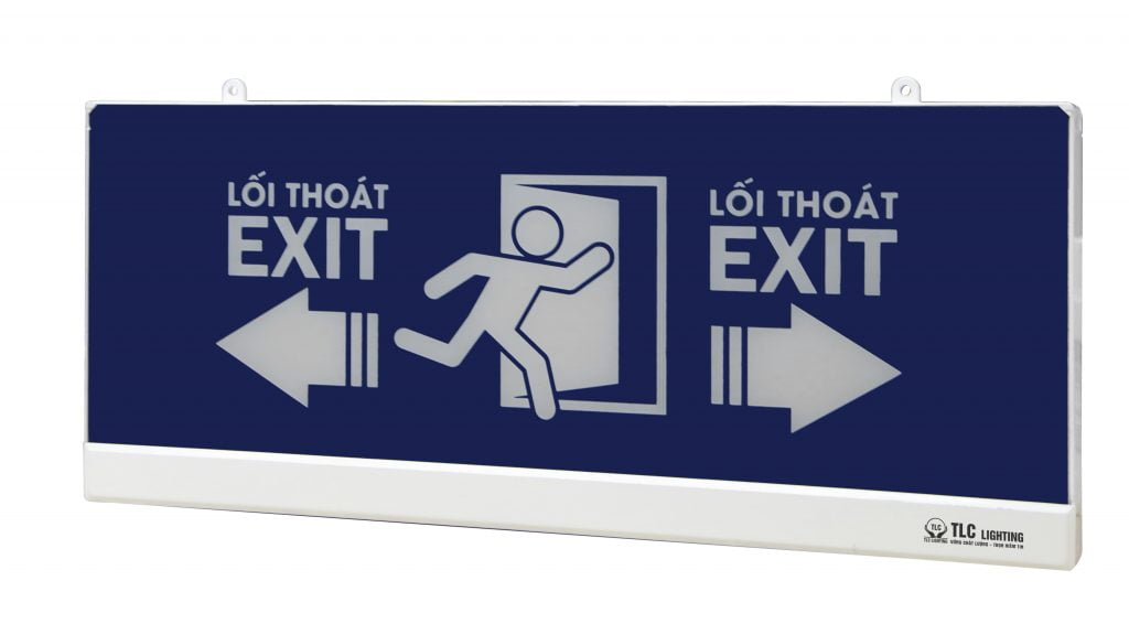 Đèn Exit – Đèn chỉ dẫn lối thoát- Hàng chính hãng