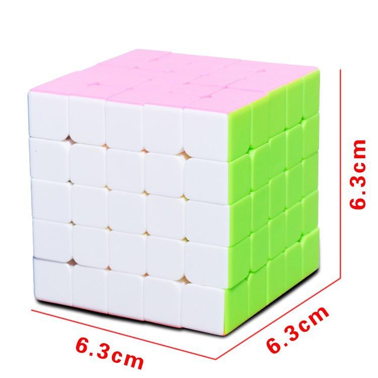 Đồ chơi rubik 5x5 loại tốt dễ xoay có hộp cho bé quà tặng cho bé trẻ em