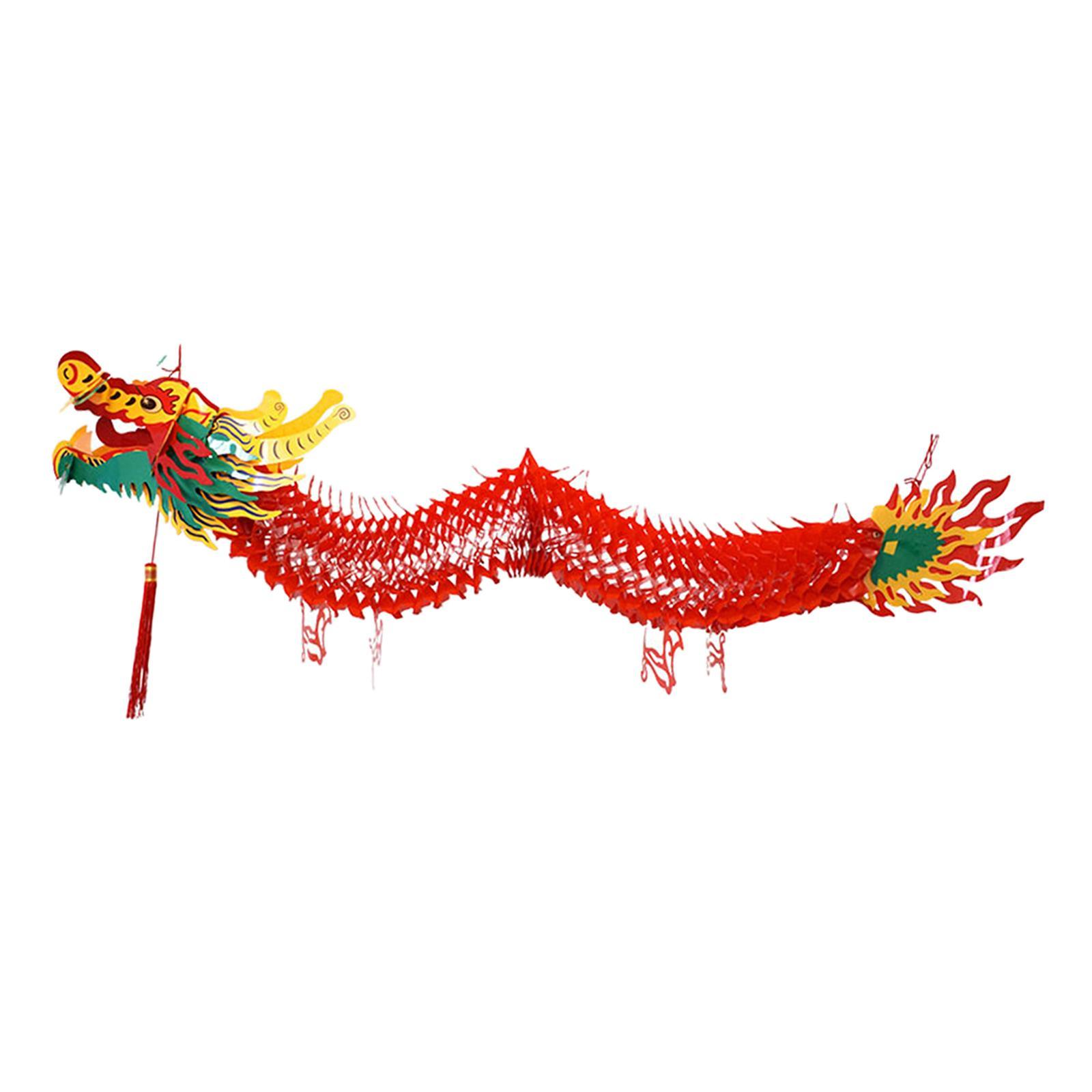 Spring Festival Dragon Lantern Restaurant Paper Dragon Decorative