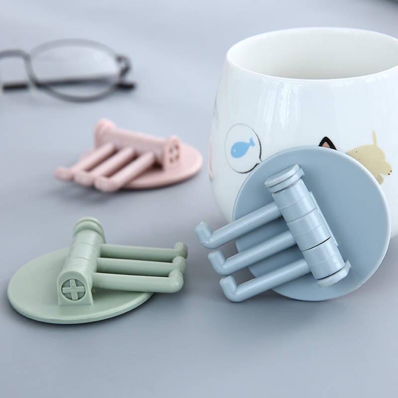 Móc Treo Đồ Dán Tường 3 Chấu Đa Năng Siêu Chắc