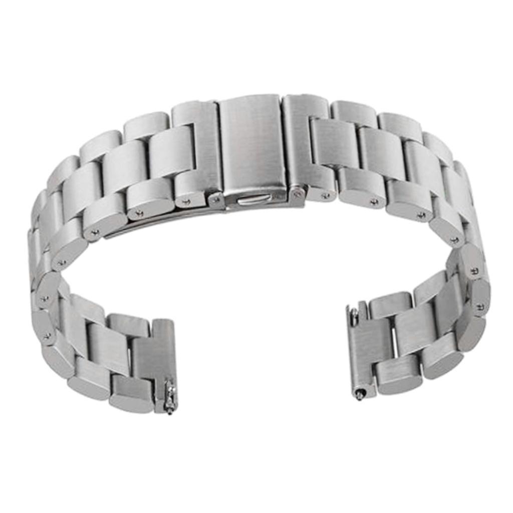 22mm adjustable bracelet stainless steel band for