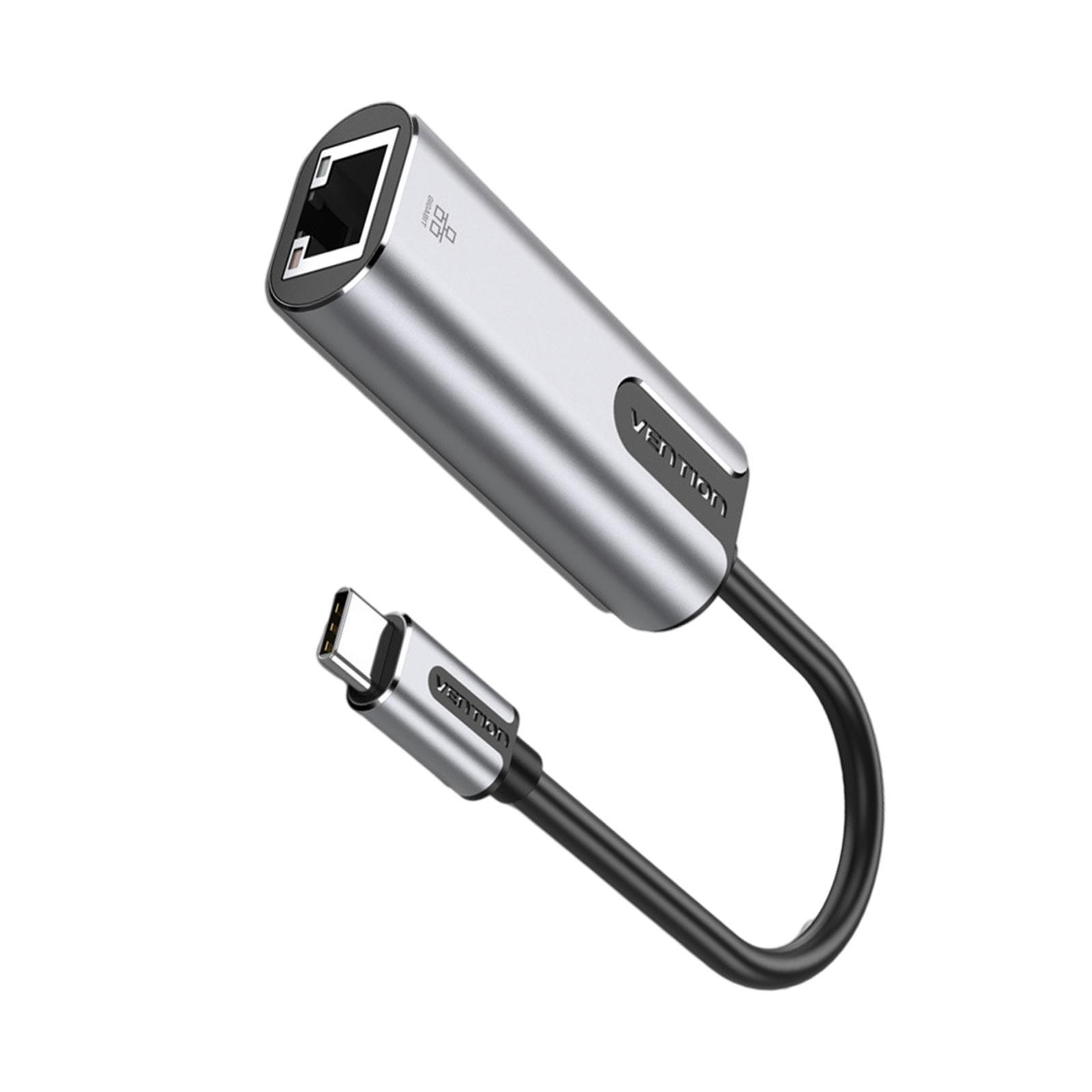 1000Mbps USB-C Type C to Gigabit Ethernet Adapter RJ45 LAN Network Adapter