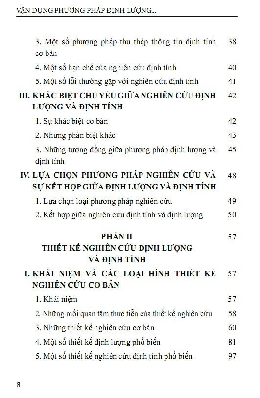 VẬN DỤNG PHƯƠNG PHÁP ĐỊNH LƯỢNG VÀ ĐỊNH TÍNH TRONG NGHIÊN CỨU - Từ Hình Thành Ý Tưởng Đến Phát Hiện Khoa Học - GS.TS. Nguyễn Hữu Minh (Chủ biên)