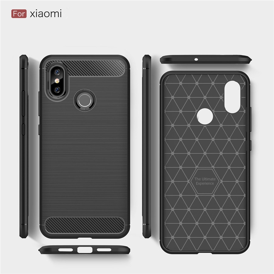 Ốp lưng chống sốc vân kim loại cho Xiaomi Mi 8 hiệu Likgus (chuẩn quân đội, chống va đập, chống vân tay) - Hàng nhập khẩu