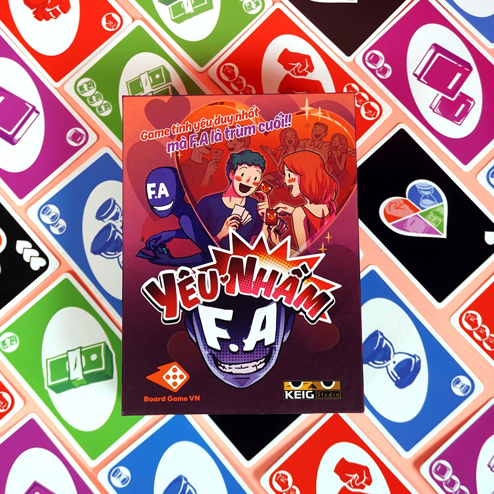 Yêu Nhầm F.A - Board game tình yêu đầu tiên mà F.A là TRÙM cuối