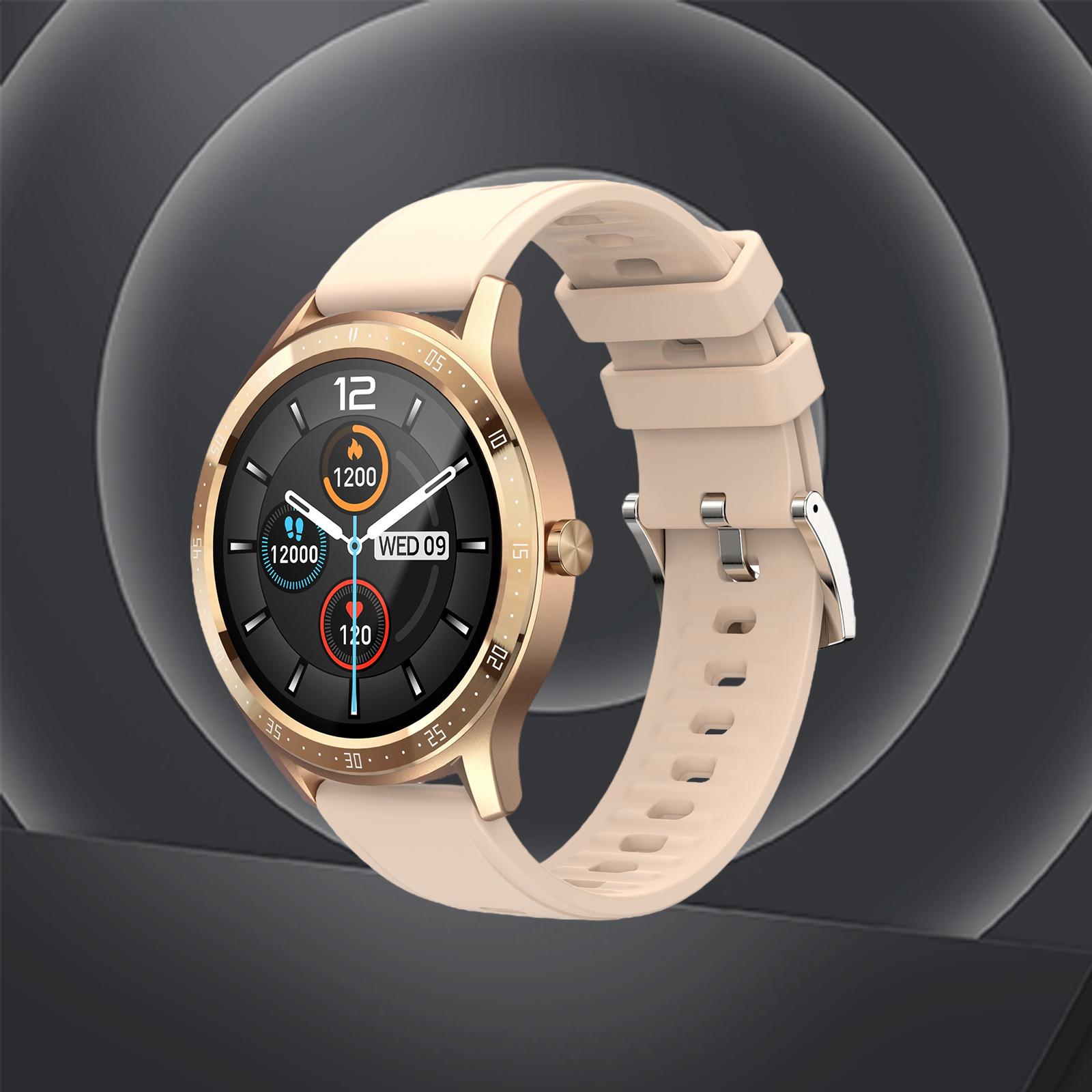 Sports Smartwatch 1.28 inch Bluetooth Call Pedometer Touch Screen Black
