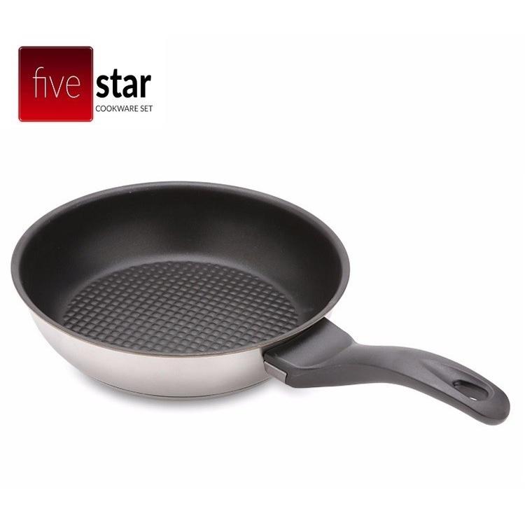 Chảo chống dính 3 đáy inox 430 Fivestar Standard