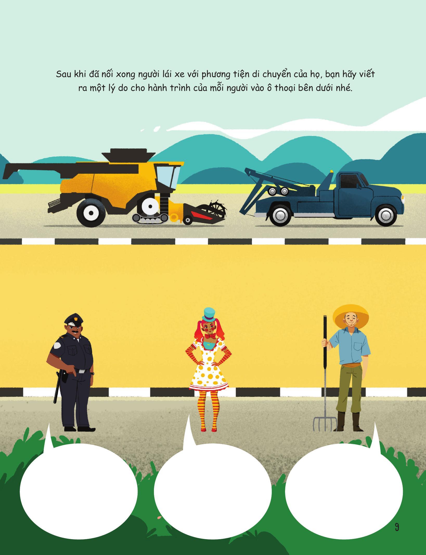 Sách - 30++ Hoạt Động Viết, Vẽ, Tô Màu, Giải Đố... Theo Chủ Đề - Trò Chơi Cho Trẻ - Trên Ô Tô