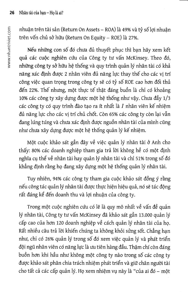 Nhân Tài Của Bạn Họ Là Ai?