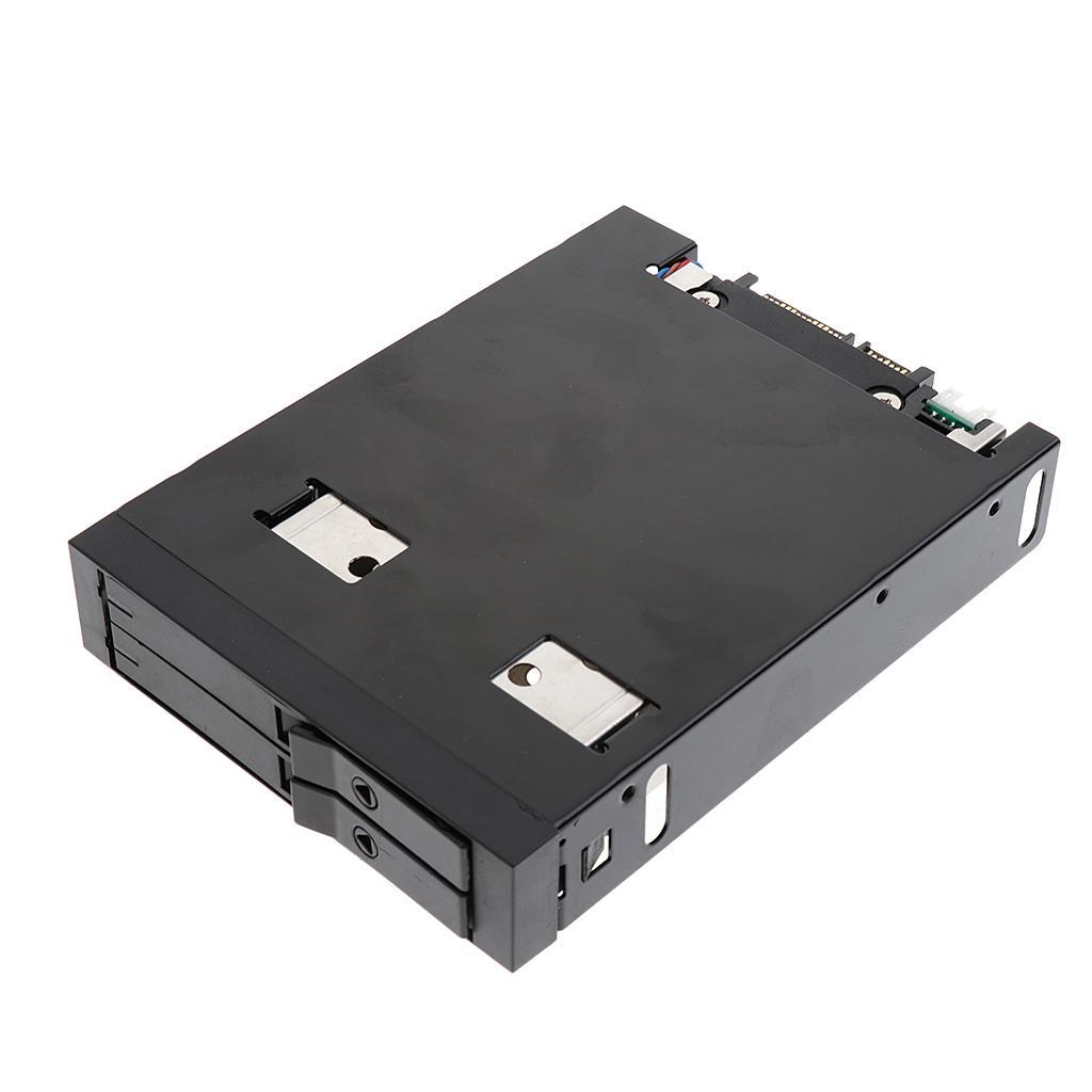 Optical Drive Bay Trayless Mobile Rack Enclosure for 2.5inch SATA Hard Drive