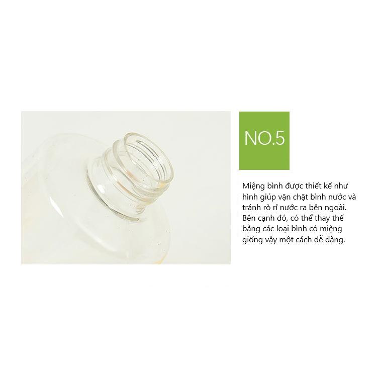 Bình nước tự động gắn chuồng cho chó mèo 500ml