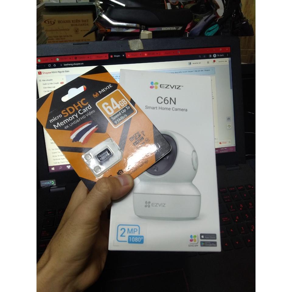 Camera IP Wifi Hikvision Ezviz C6N 2.0MP - Hàng chính hãng được bảo trì và PP tại Điện Tử Siêu Nhỏ