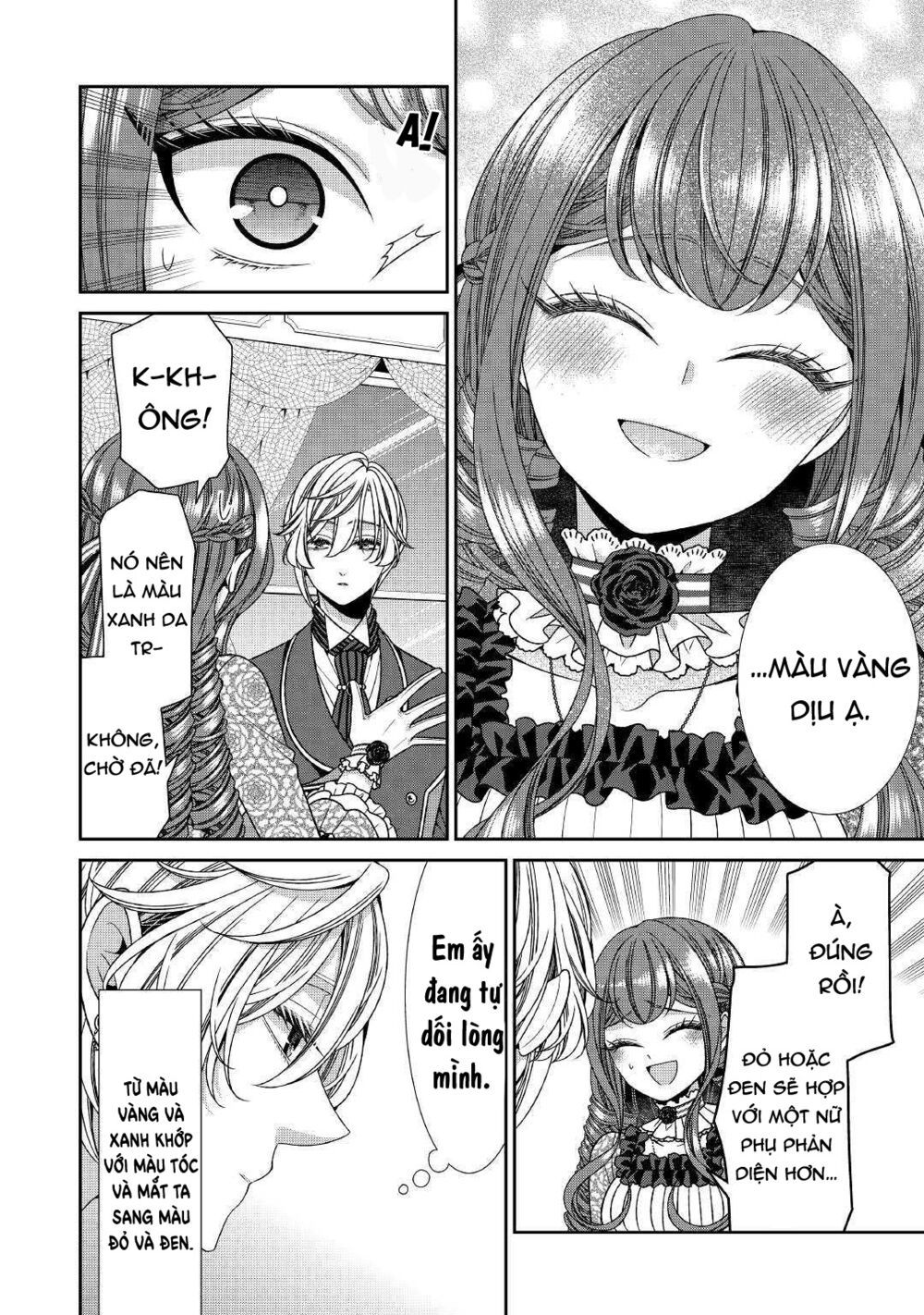 nhật ký theo dõi vị hôn thê tự nhận mình là nữ phụ phản diện 1 chapter 17 6