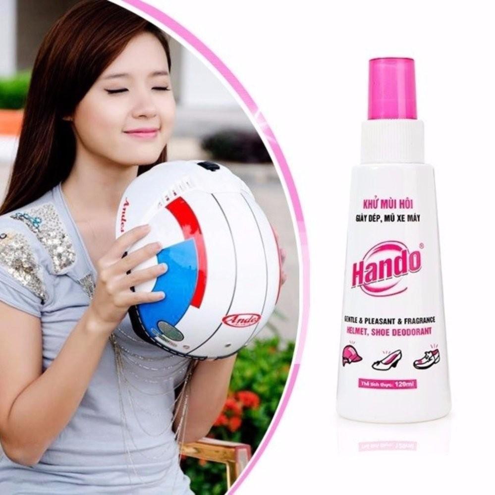 Chai xịt khử mùi đa năng giày dép mũ bảo hiểm 120ml TI507