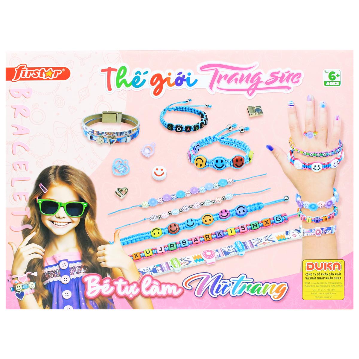 Đồ Chơi Bé Tự Làm Nữ Trang - Thế Giới Trang Sức - Firstar DK81372