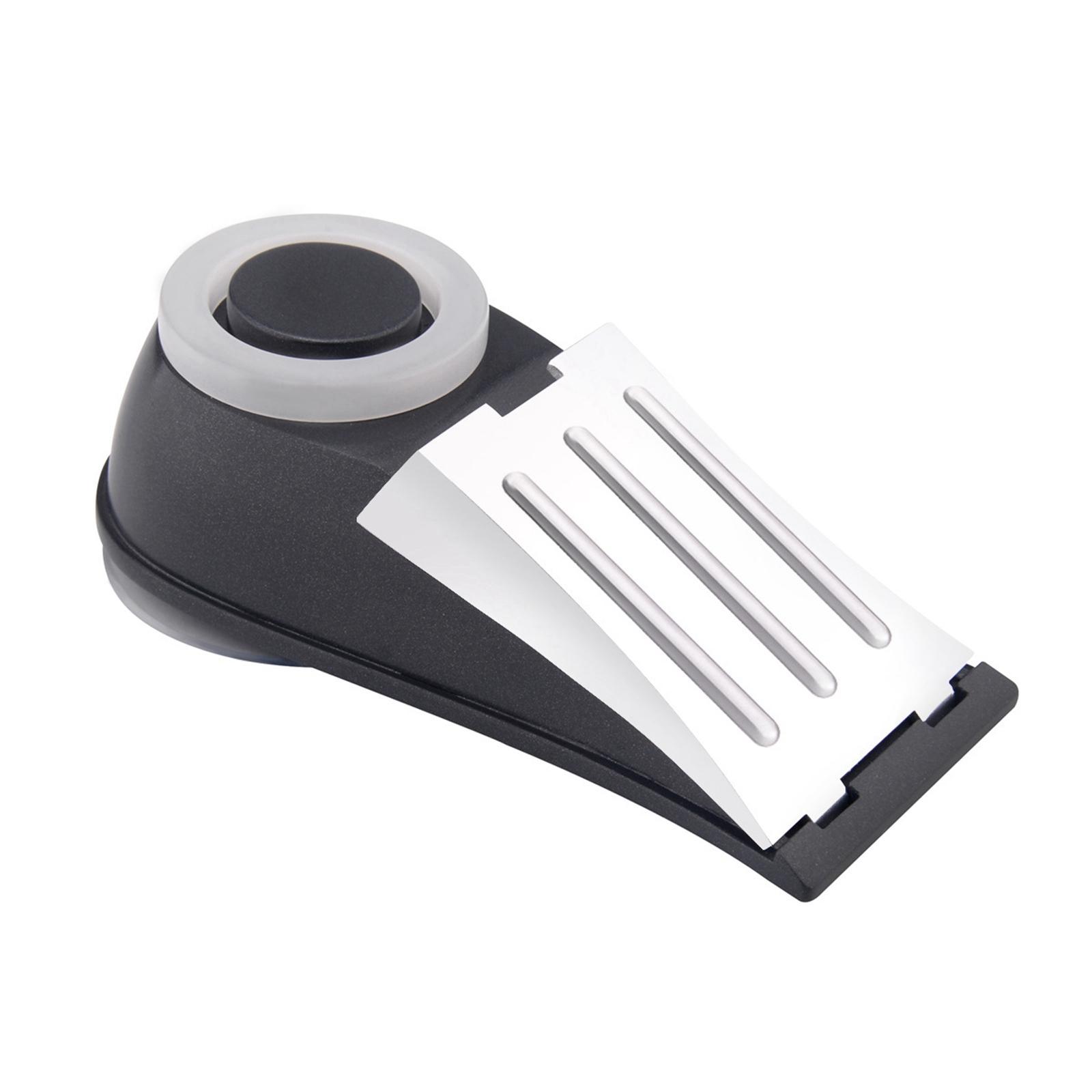 Door Stop Alarm with Alert and Light Window Vibration Alarm Door Stop Wedge Alarm for Window