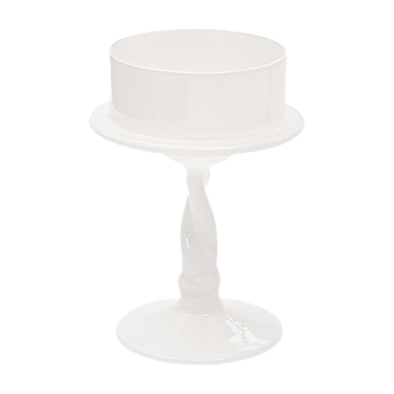 Glass Candlestick Holder, Pillar Candle Holder, Dining Table Centerpieces Tealight Stand Candle Stand, for Harvest Festival Party Decoration