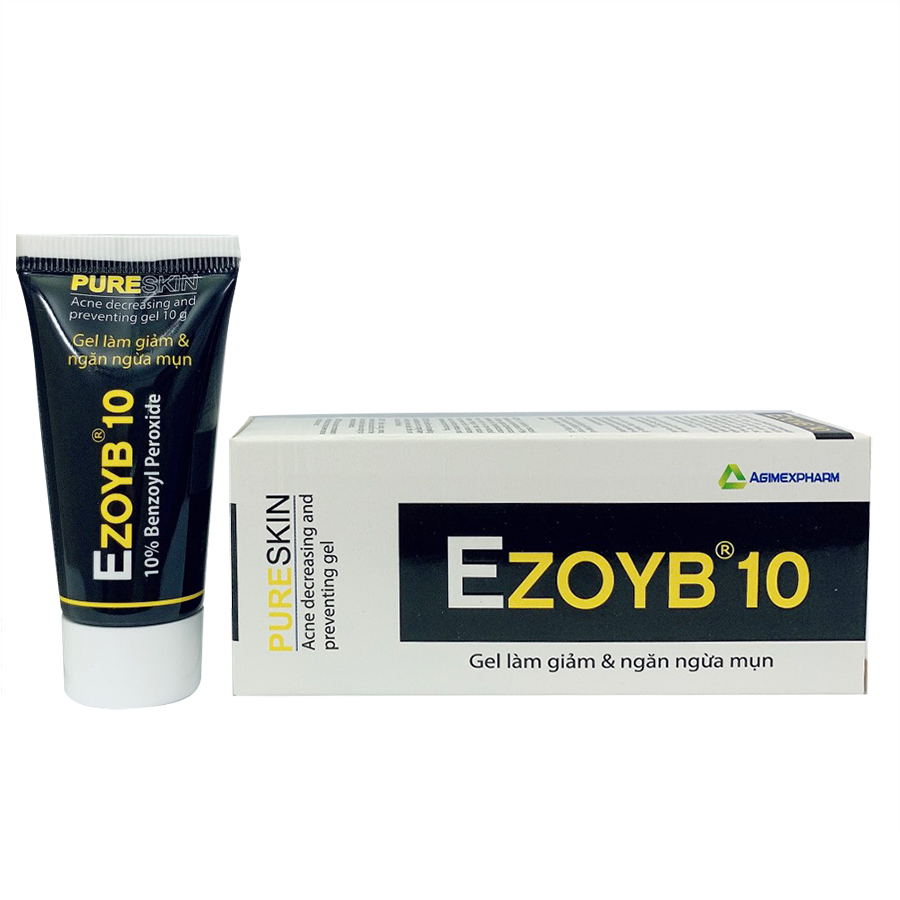 Gel Bôi Ezoyb 10 Giúp Giảm Và Ngăn Ngừa Mụn Trứng Cá (10g)