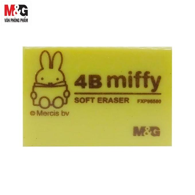 Gôm Miffy 4B Vàng Nhỏ M&amp;G FXP96580 (1 cục)