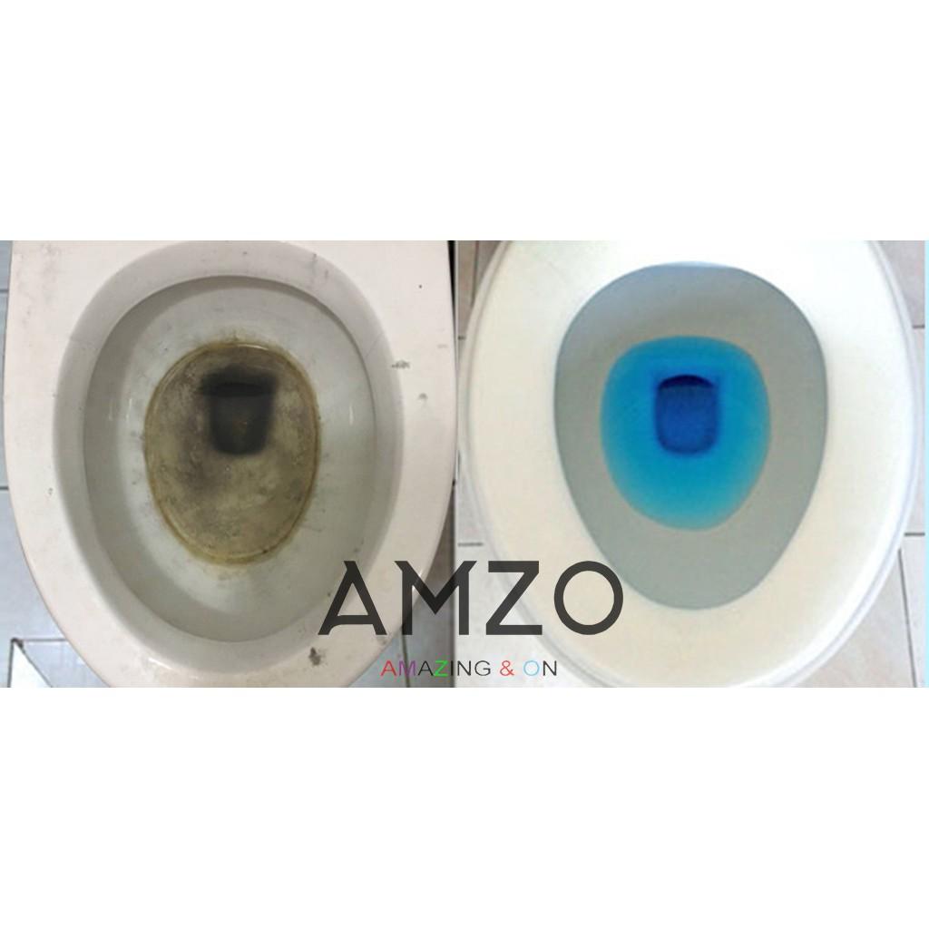 Combo 10 Viên tẩy bồn cầu toilet diệt khuẩn tẩy toilet (10 viên) - AMZO