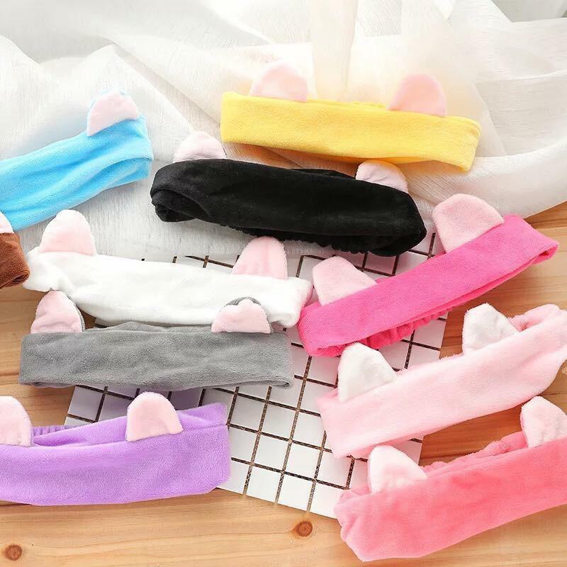 Băng Đô Tai Mèo Siêu Xinh - Bờm Tóc - Băng Đô Rửa Mặt