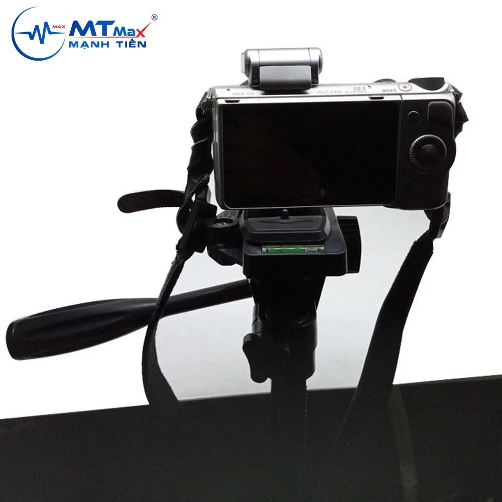 Gậy 3 chân Tripod 3366 Cao 1m50 Cho Máy Ảnh, Điện Thoại Vật Liệu Hợp Kim Cao Cấp phù hợp quay review, livestream, Vlog..