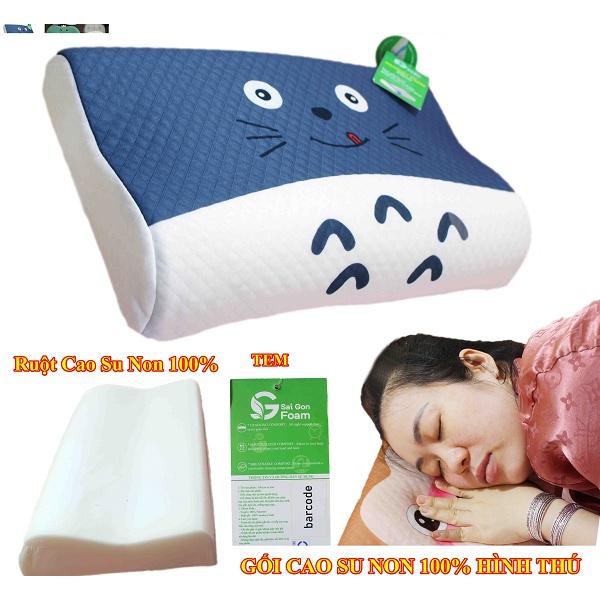 GỐI ĐIỀU HÒA CAO SU NON 100% CAO CẤP HÌNH THÚ HÀNG CÔNG TY XUẤT KHẨU SAIGON FOAM