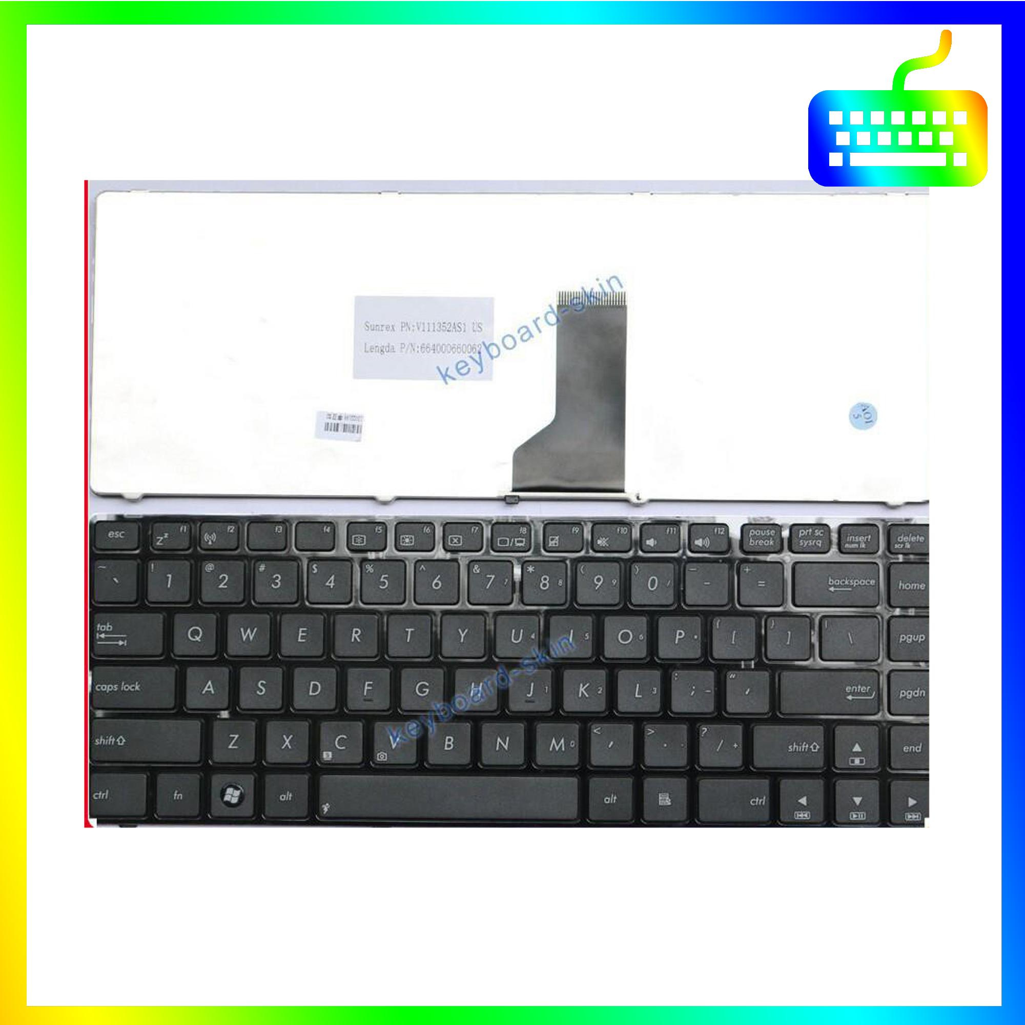 Bàn phím dành cho laptop Asus A42F A42J A42D A42N A42 Series - Phím Zin - Hàng Chính Hãng