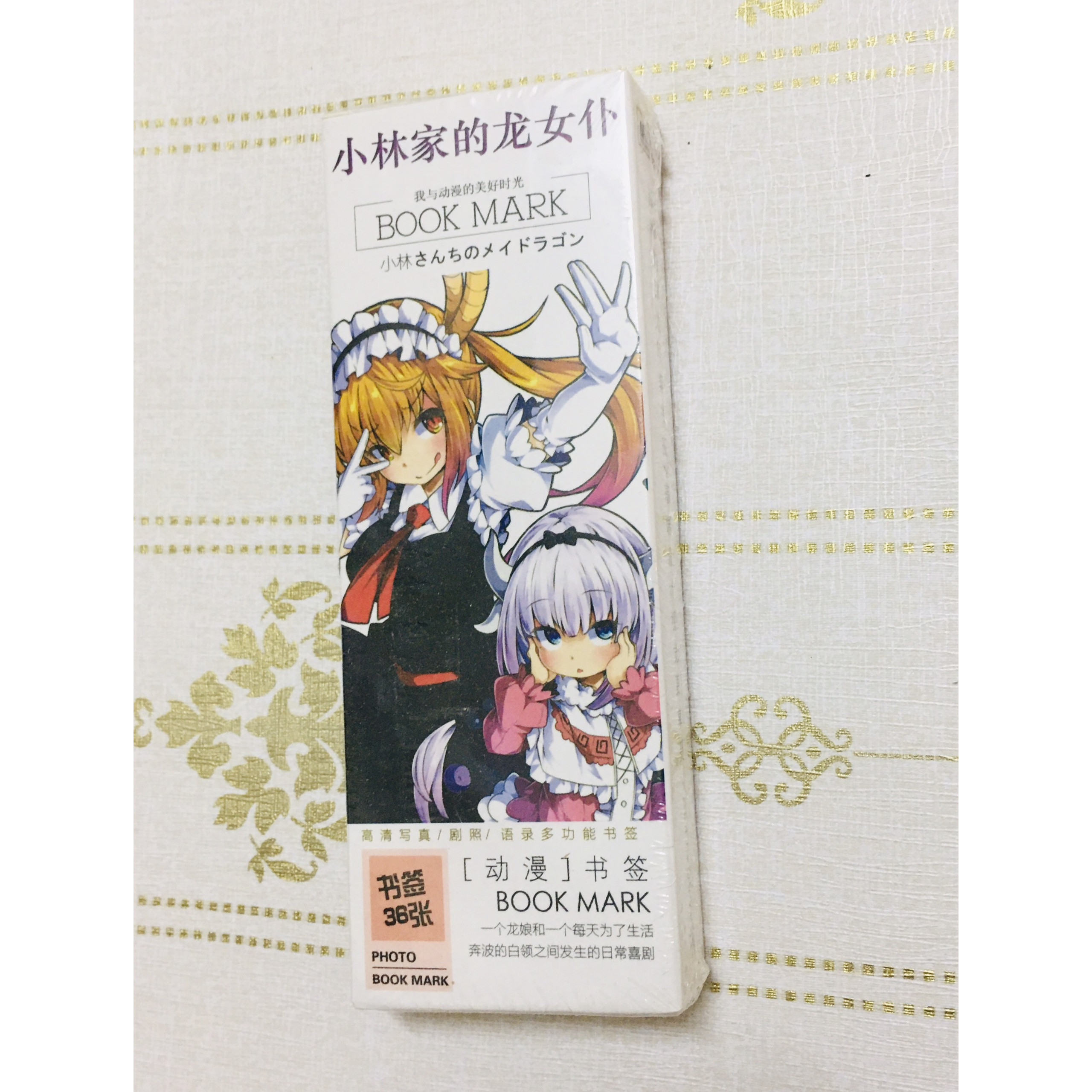 Bookmark Hộp 36 Đánh Dấu Sách Maid Dragon (giao mẫu ngẫu nhiên)