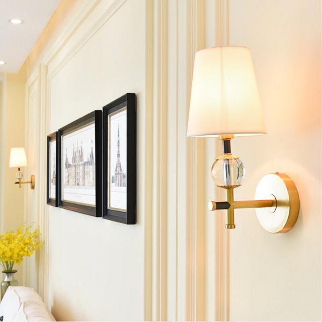 Đèn tường chao vải, đèn ngủ, đèn cầu thang, đèn phòng khách